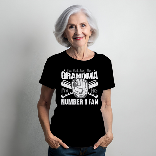 Adult Grandma #1 Fan T-Shirt