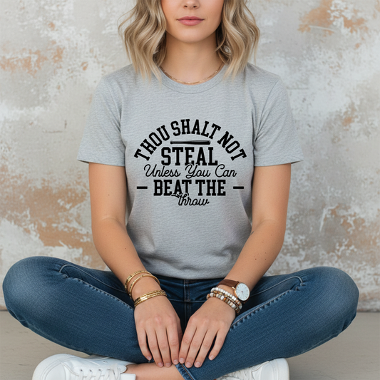 Adult Thou Shalt Not Steal T-Shirt